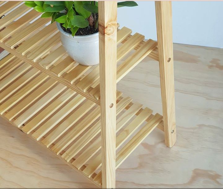Kệ treo quần áo chữ A 2 tầng ngang 1M bằng gỗ cao su thiên nhiên-giá treo đồ đa năng tiện -an toàn- cứng cáp và chắc chắn