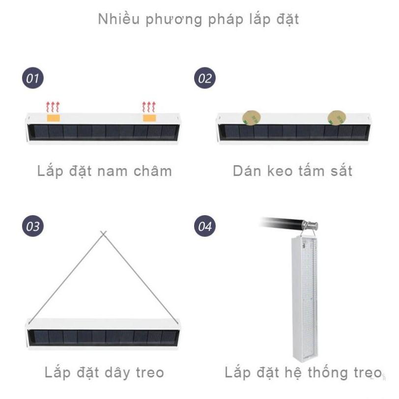 Đèn led sạc pin năng lượng mặt trời học tập KB-D0210B 10W - Home and Garden