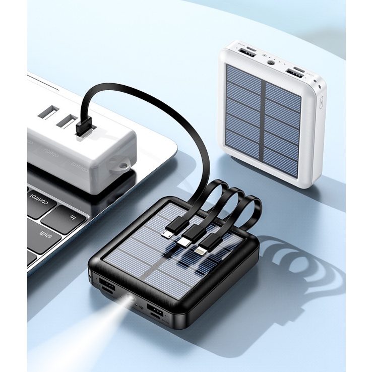 Sạc Dự Phòng Mặt Trời Siêu Mỏng Solar
