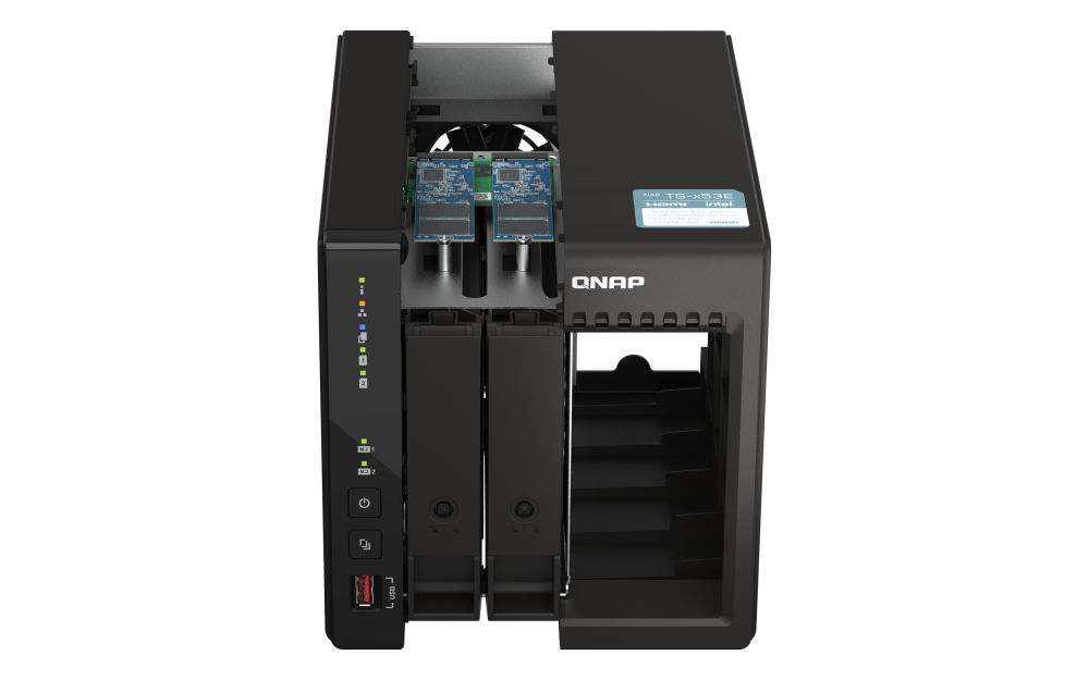 Thiết Bị Lưu Trữ Nas QNAP, Model: TS-253E-8G - Hàng chính hãng