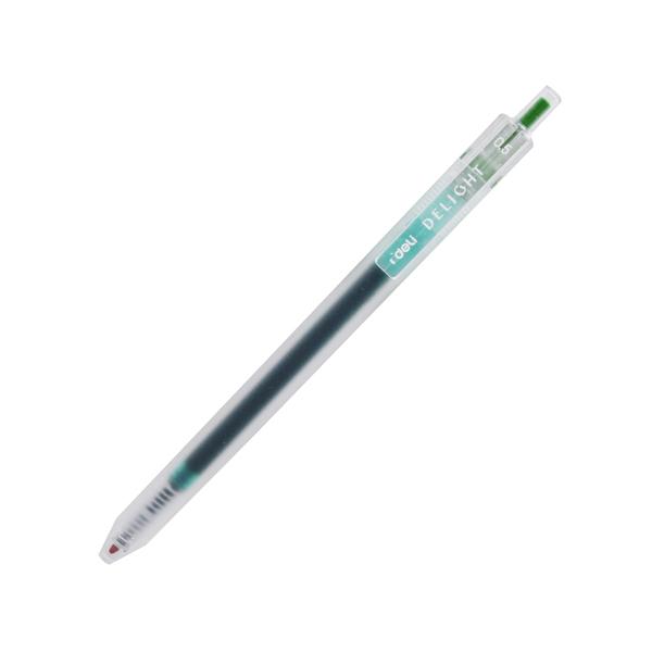Bút Gel 0.5 mm - Deli EG118-LG - Mực Xanh Lá Nhạt