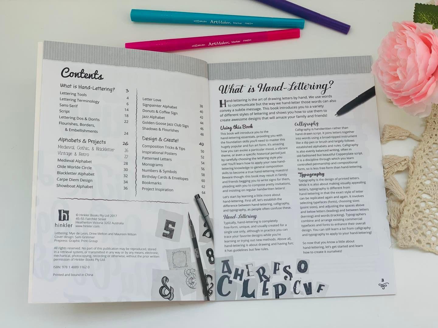 Art Maker Creative Lettering Masterclass Kit