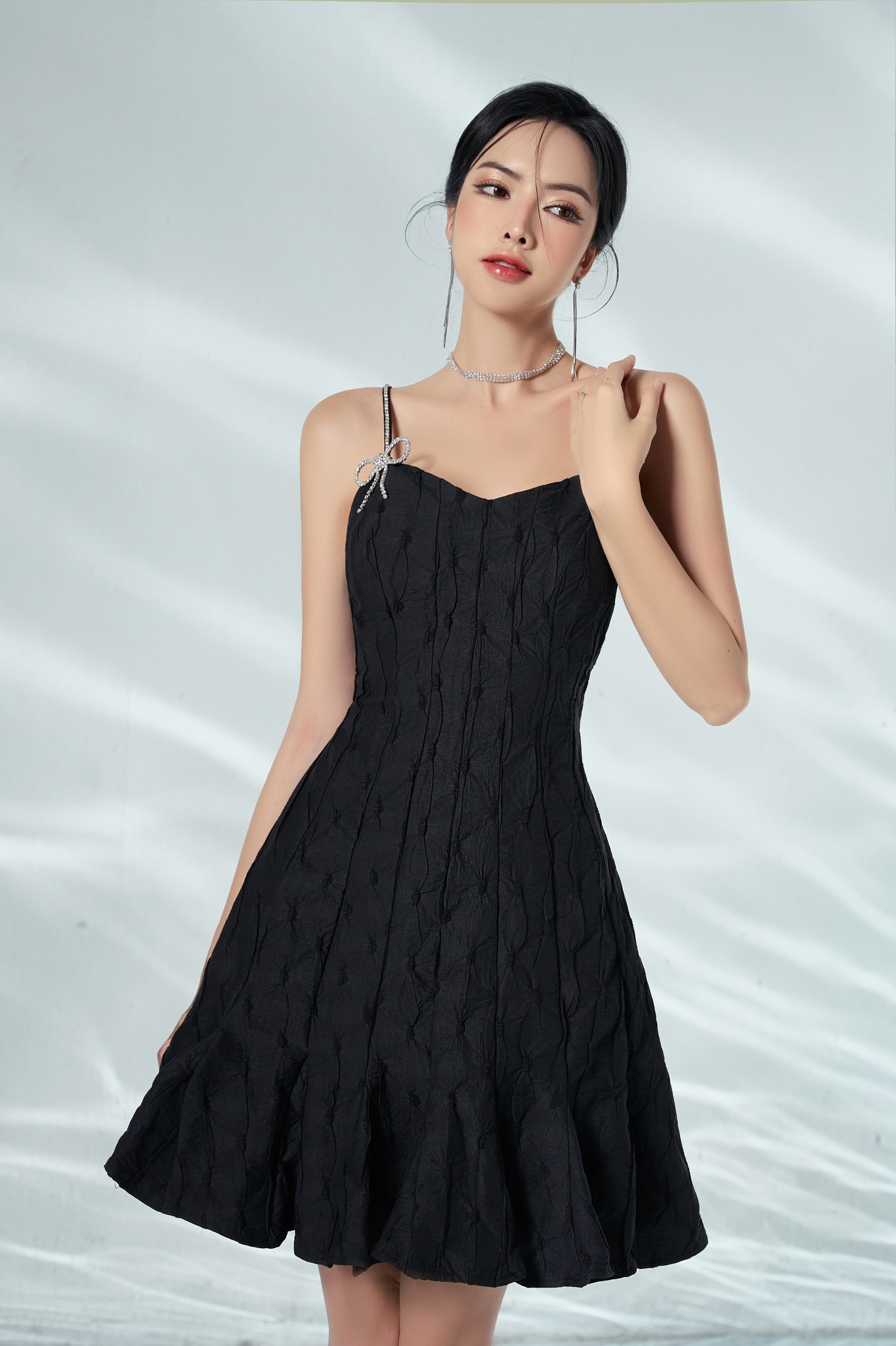 OLV - Đầm Sarah Ruffle Hem Dress