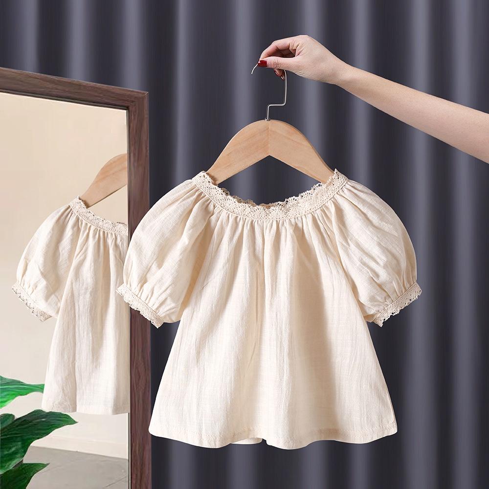 AV8 Size90-130 (9-30kg) Áo sơ mi cho bé gái Thời trang trẻ Em hàng quảng châu