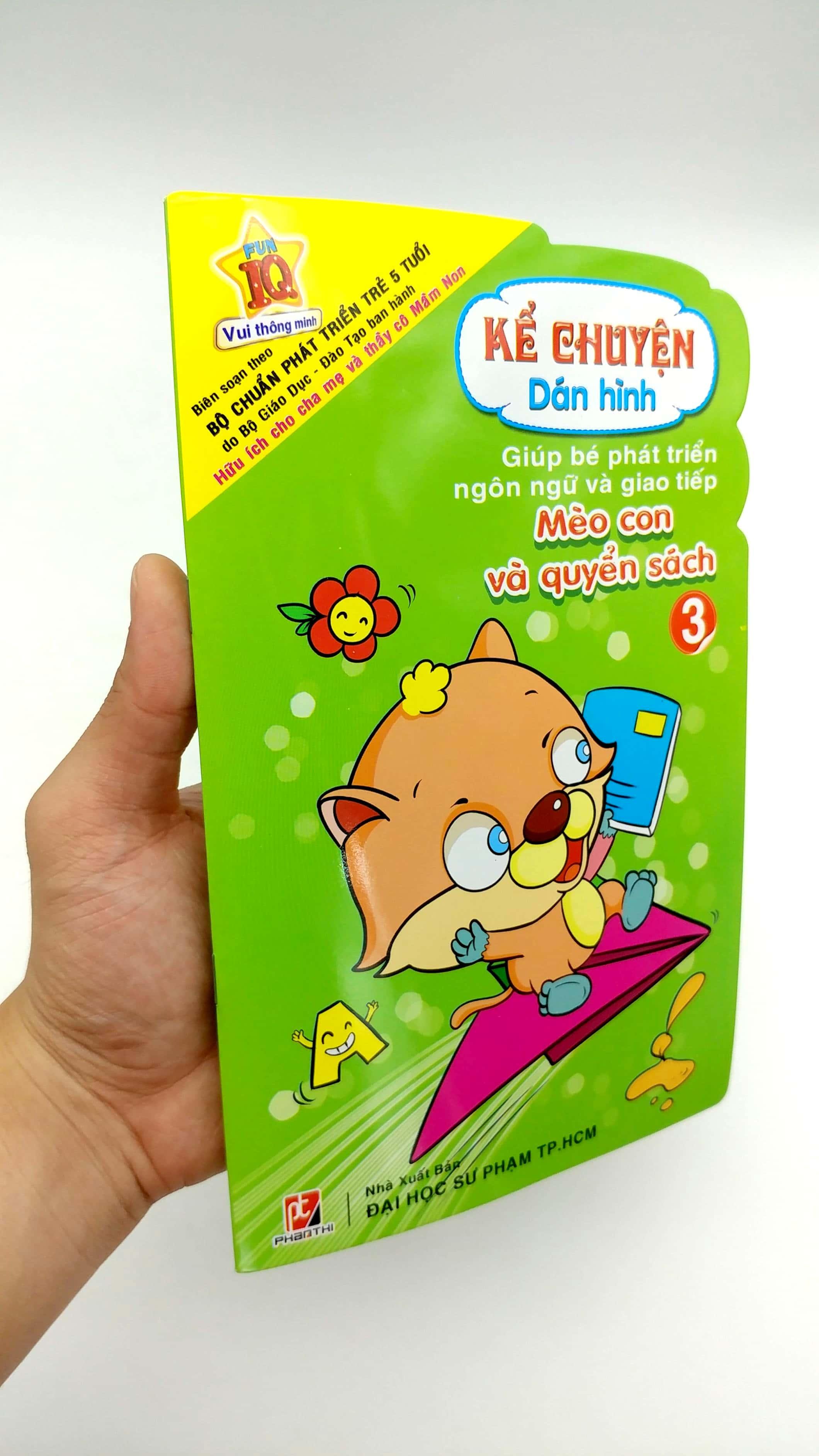 Kể Chuyện Dán Hình 3 - Mèo Con Và Quyển Sách