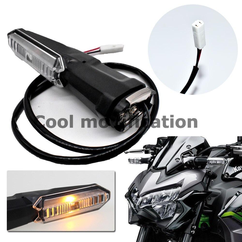 Đèn Led Xi Nhan Trước Sau Chuyên Dụng Cho Xe Mô Tô Kawasaki Ninja 125 / 250 / 300 / 400 / 650 18-20