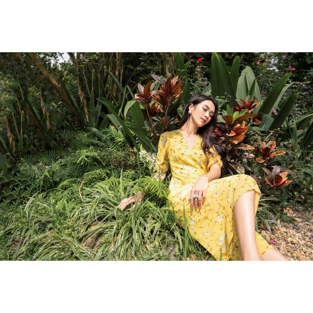 Jumpsuit A quần xếp ly, hở lưng sau J2003-21