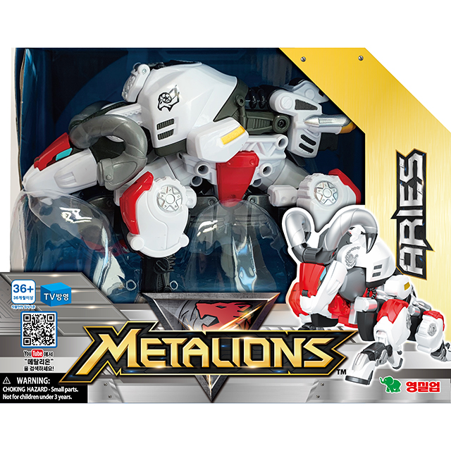 Đồ Chơi Lắp Ráp Young Toys - Tobot Biến Hình Động Vật Metalions Aries (Bạch Dương) 314027