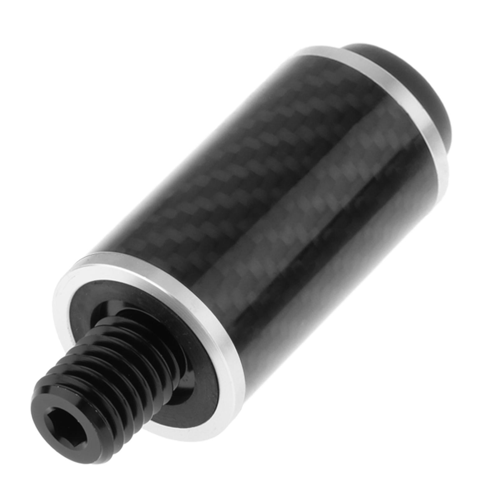 Billiards Pool Cue Extension Cue End Lengthener Billiards Accessories Attachment with Back Cap for Games Beginners Billiard Cues Practice