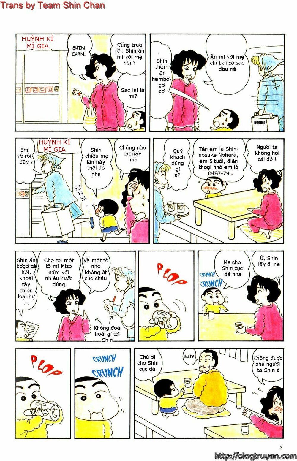 crayon shin-chan cậu bé bút chì chapter 3 5