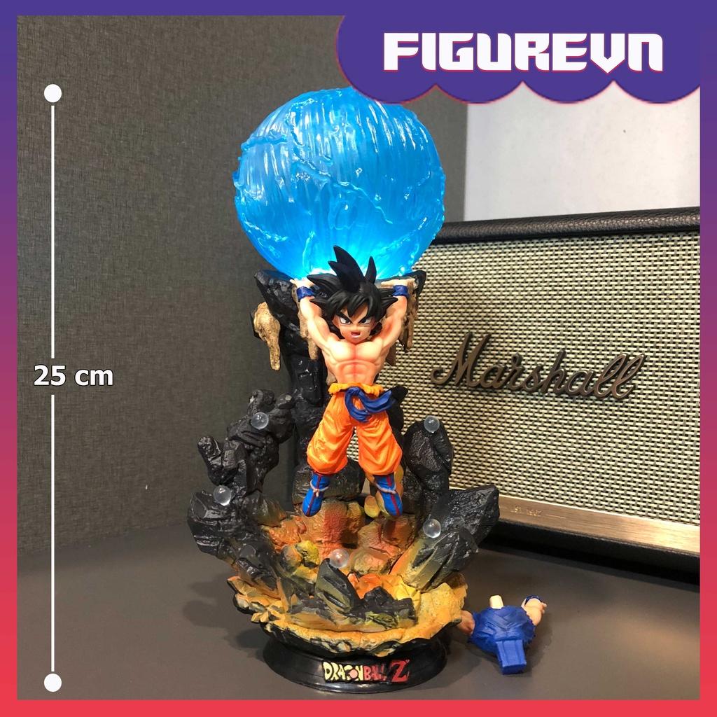 Mô hình Son Goku nâng cầu 25cm - 50 cm có LED - Dragon Ball