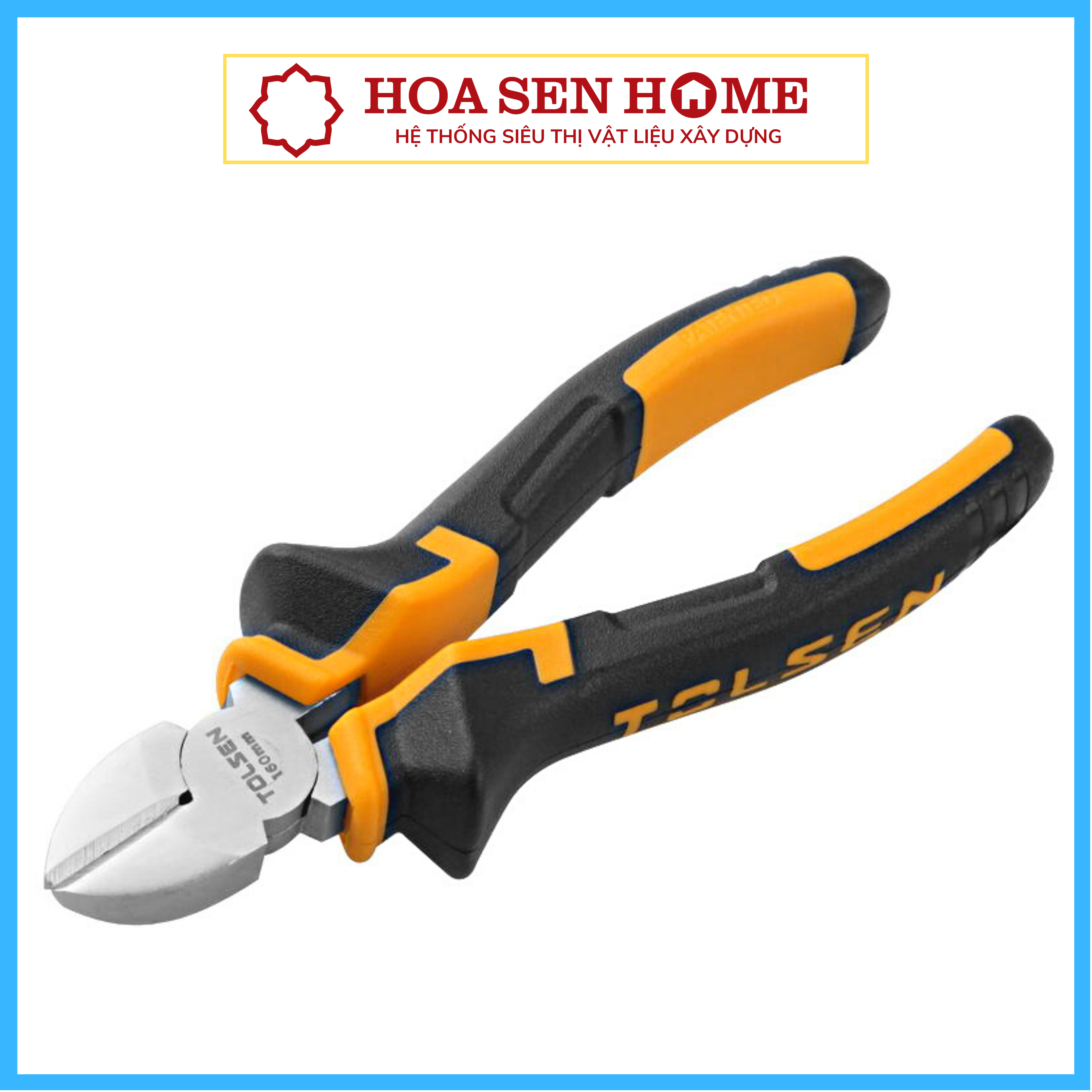 Kìm cắt Tolsen 7 inch 1004 cao cấp - Chất liệu hợp kim thép siêu bền