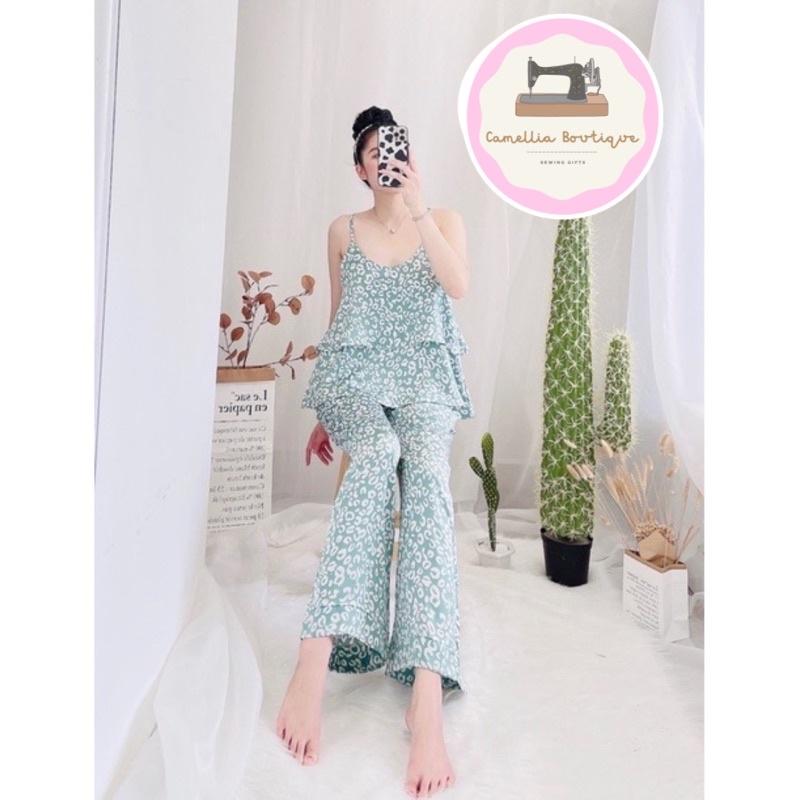 Sét Ngủ Lụa 2 Dây Quảng Châu