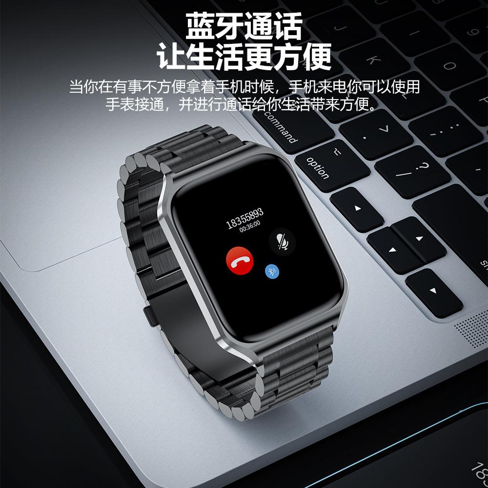 Ưu đãi đặc biệt mới Đồng hồ cuộc gọi thông minh Màn hình lớn 1.9 inch theo dõi nhịp tim và huyết áp Đồng hồ cuộc gọi Bluetooth thể thao