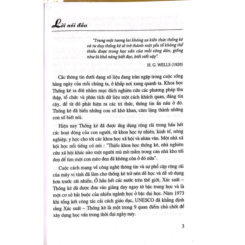 Thống Kê Và Ứng Dụng