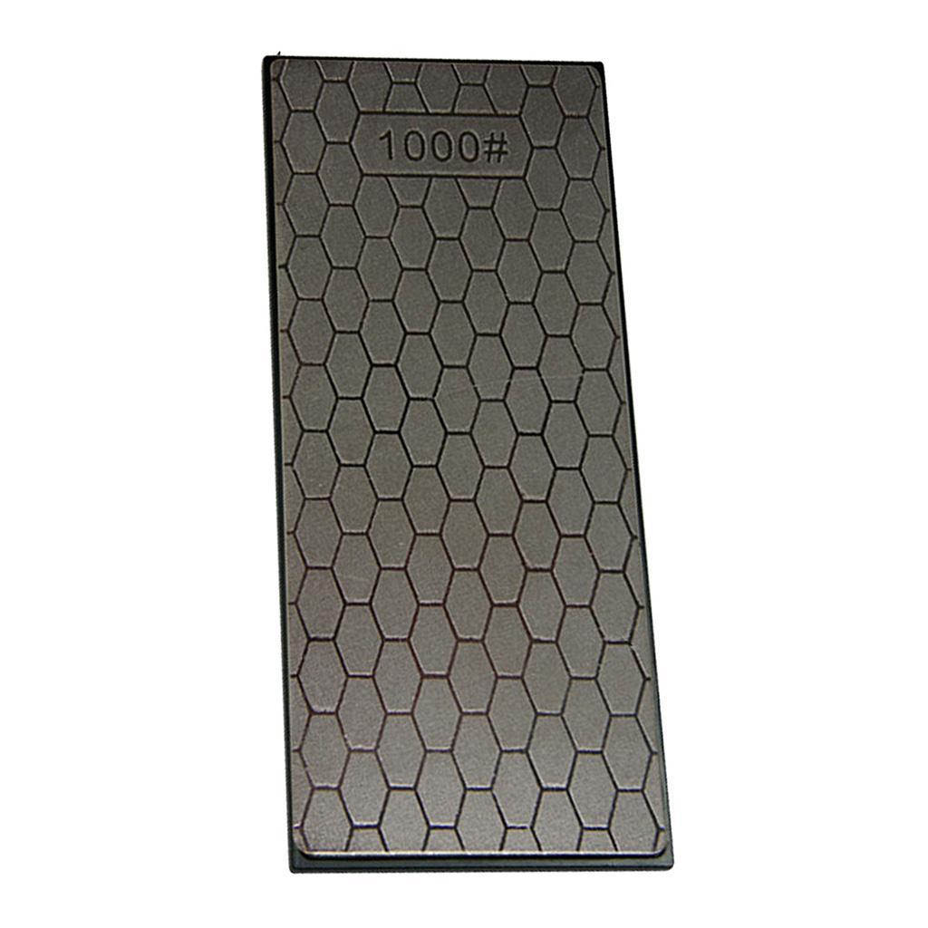 Single Sided Diamond Sharpener Stone Sharpening Whetstone Tool 1000 Grits