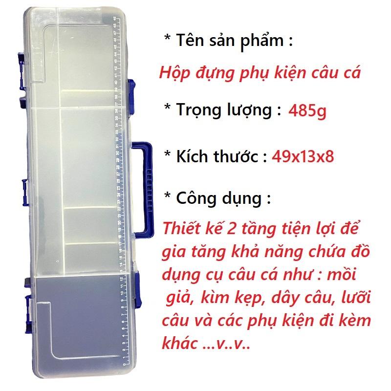 Hộp Đựng Phụ Kiện Câu Cá, Mồi Giả , Hộp Đựng Mồi Câu Lure, Câu Lục Giá Rẻ Tiện Lợi Và Đa Năng