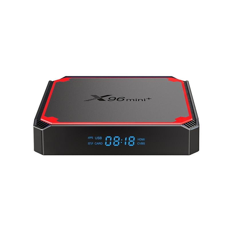 Tivi Box X96 mini + plus s905W4 mới có bluetooth Ram 2G Rom 16G Android 9 Wifi kép cài sẵn các ứng dụng giải trí - Hàng Nhập Khẩu