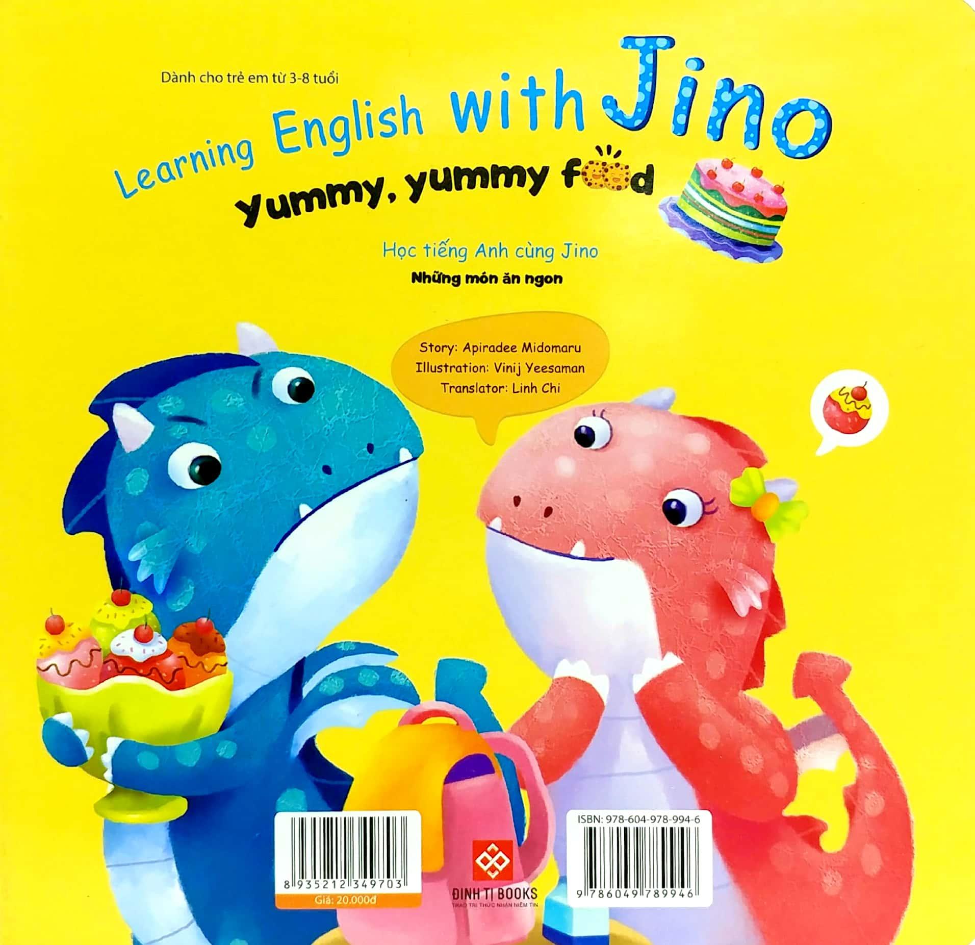 Học Tiếng Anh Cùng Jino - Learning English With Jino - Những Món Ăn Ngon - Yummy, Yummy Food