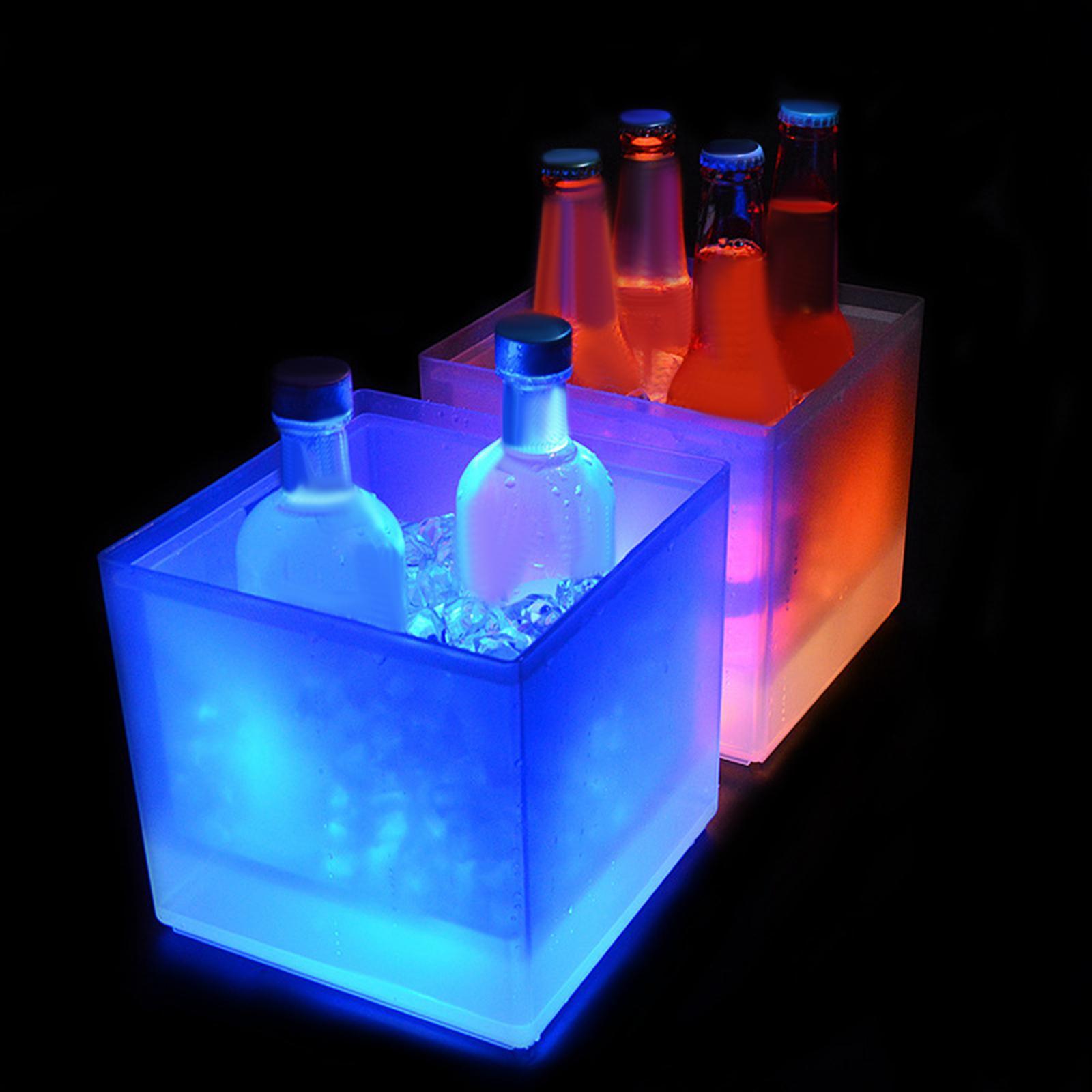 Double Layers Ice Bucket 3.5L Wine Drinks Beer Bucket for Club Bar Party