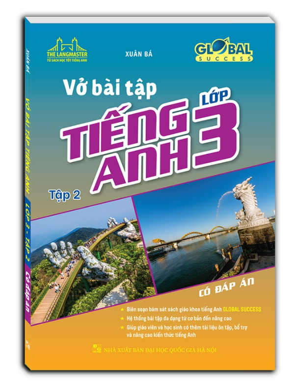 Sách - GLOBAL SUCCESS - Vở bài tập tiếng anh lớp 3 tập 2 (có đáp án)