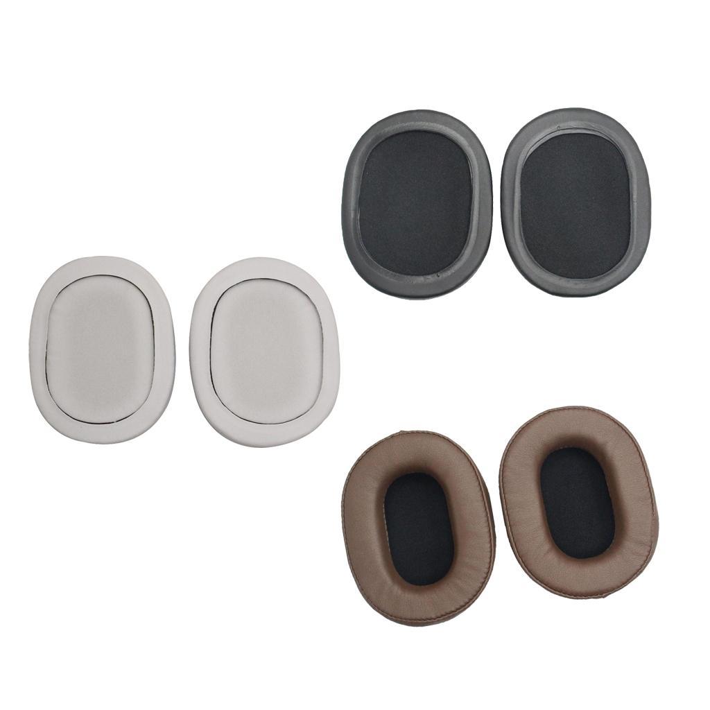 Ear Pads Cushions Covers Replacement for Audio-Technica SR5 SR5BT Black