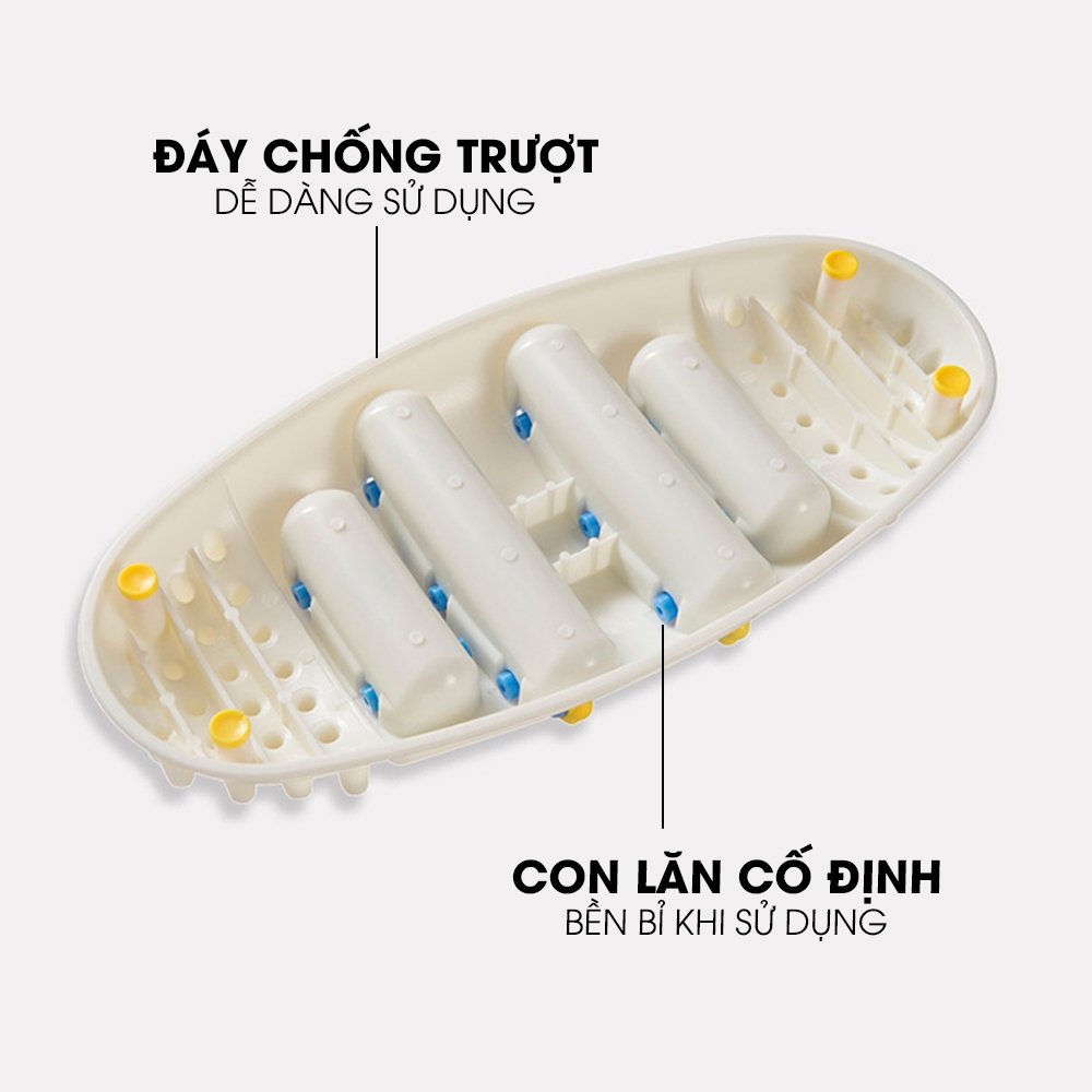 Dụng Cụ Massage Bàn Chân - Dụng Cụ Lăn Mát Xa Chân Thư Giãn Giảm Căng Thẳng Thúc Đẩy Lưu Thông Máu - HÀNG CHÍNH HÃNG MINIIN
