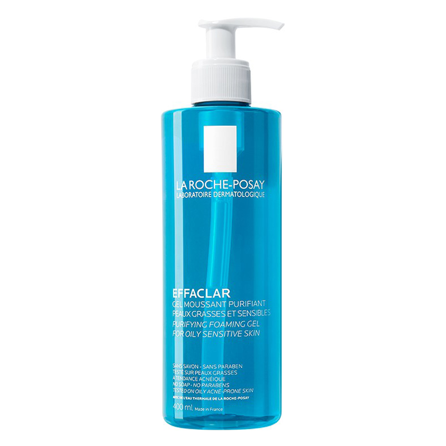 Bộ Sản Phẩm Làm Sạch Và Bảo Vệ Da Dầu Nhạy Cảm La Roche-Posay Effaclar Gel