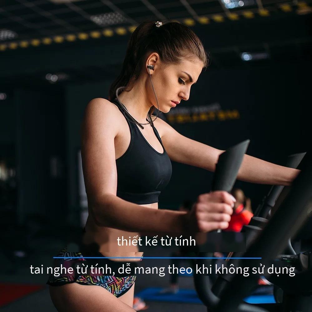 Tai nghe Bluetooth đeo cổ K10 giá thấp nhất chạy thể thao nghe nhạc thẻ cắm âm thanh nổi trong tai tai nghe đeo cổ hút nam châm