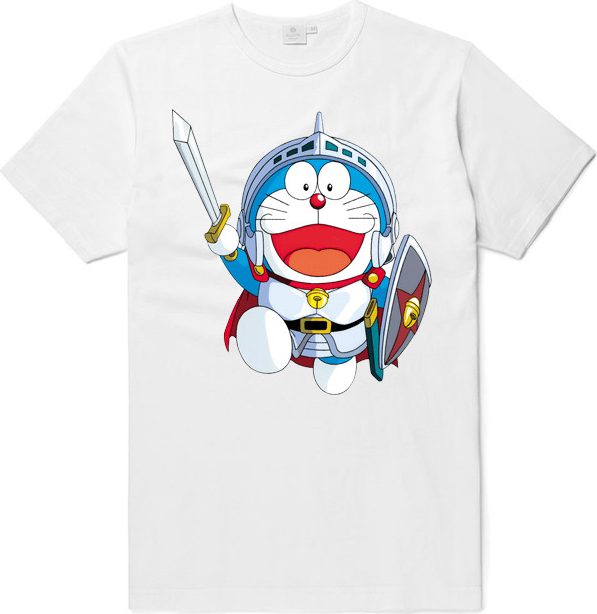 Áo gia đình Doraemon đẹp cotton dày dặn đủ size 5-110kg - DR010