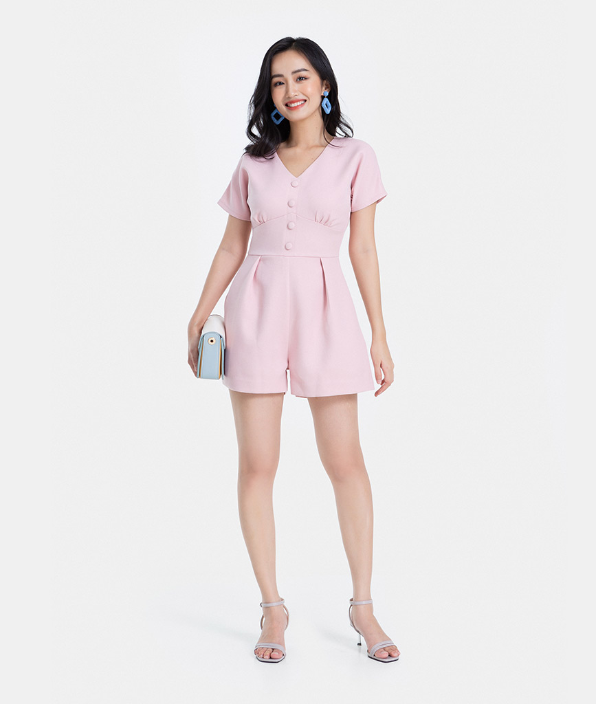 Jumpsuit HNOSS Tay Liền JUM002