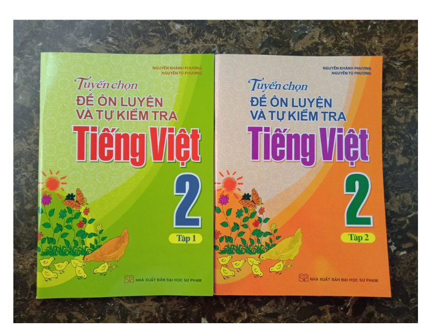 Sách - Combo Tuyển Chọn Đề Ôn Luyện Và Tự Kiểm Tra Tiếng Việt Lớp 2
