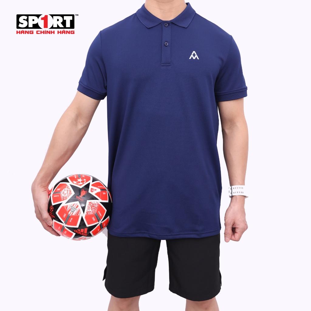 Áo Polo Nam Hàng Hiệu Cổ Bẻ Form Rộng AM SPORT1 Ngắn Tay Cao Cấp MP121