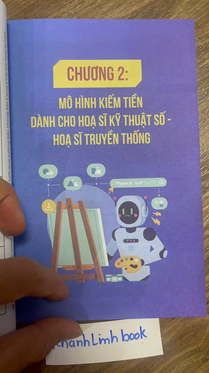 Sách - Hướng dẫn 12 cách kiếm tiền nhờ AI dành cho lĩnh vực nghệ thuật: vẽ, hát, nghệ sĩ ...