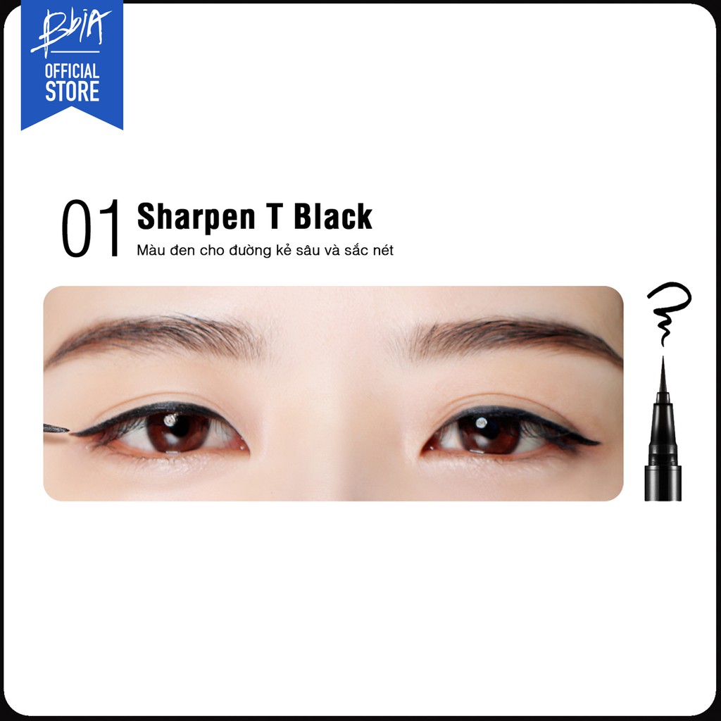 Kẻ mắt nước Bbia Last Pen Eyeliner - 01 Sharpen Black 0.6g