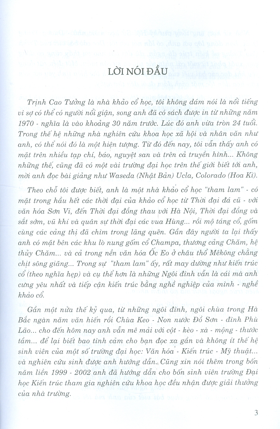 Kiến Trúc Cổ Việt Nam Từ Cái Nhìn Khảo Cổ Học - PGS.TS. Trịnh Cao Tưởng