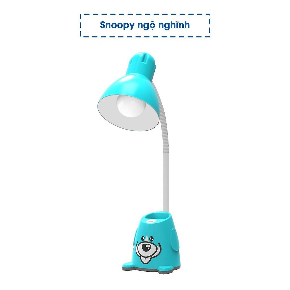 Đèn bàn, đèn LED chống cận thị chính hãng Rạng Đông bóng 5W, thiết kế siêu đáng yêu cho bé (RD-RL-24.V2 5W)