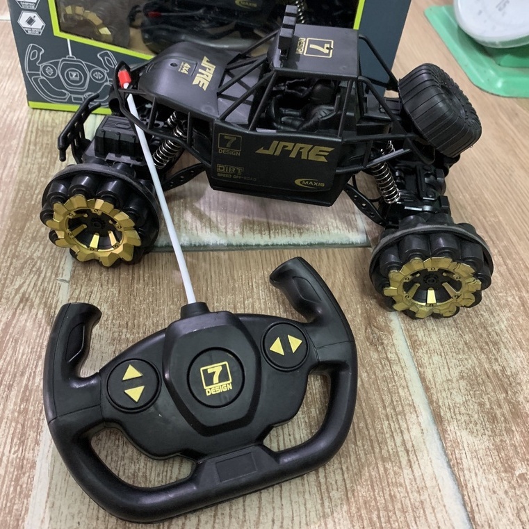 Đồ Chơi Ô Tô Điều Khiển Từ Xa Kèm Remote Cho Bé, Xe Địa Hình Điều Khiển 4 Chiều Loại Lớn