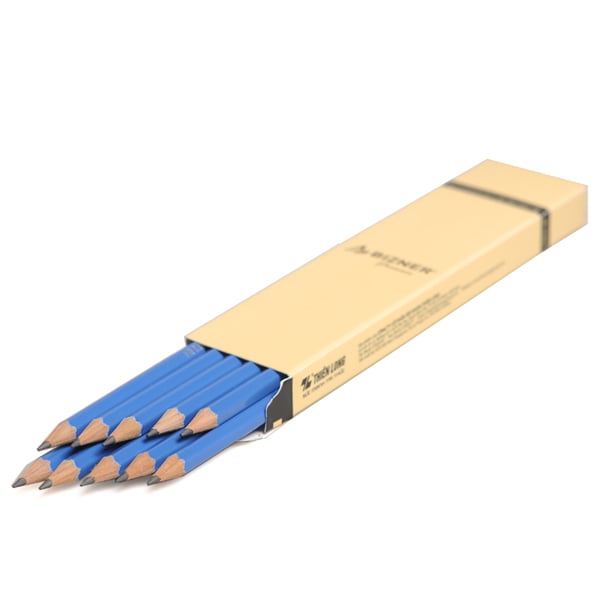 Hộp 10 cây Bút chì gỗ cao cấp Bizner BIZ-P02 - Độ cứng 2B