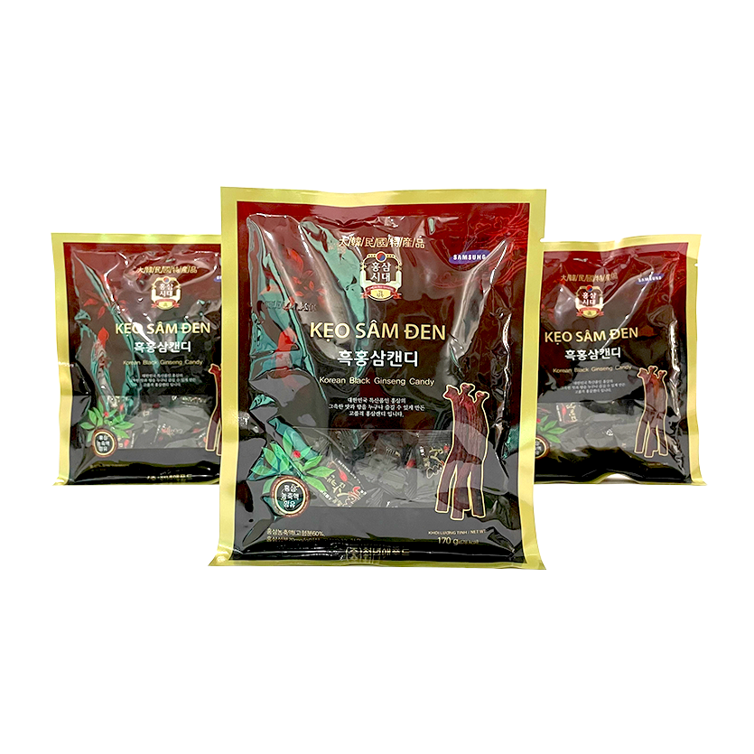 Kẹo sâm đen Hàn Quốc gói 170g