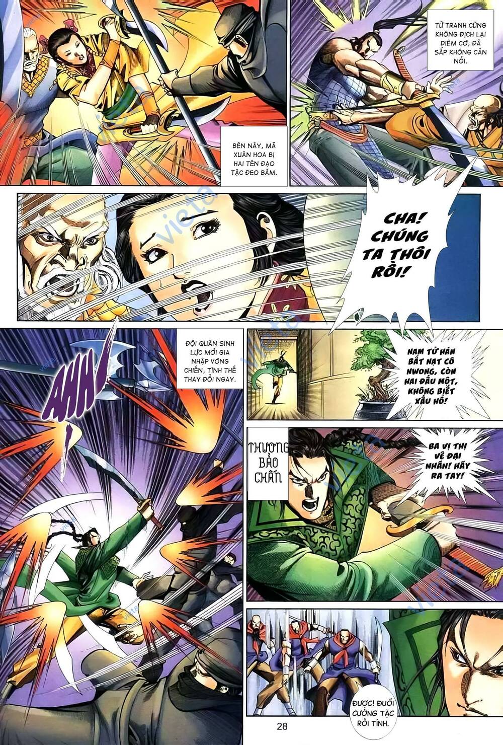 tuyết sơn phi hồ - mã vinh thành chapter 7 6