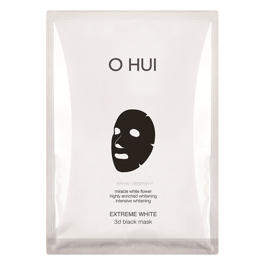 Mặt Nạ Dưỡng Trắng Da 3D – O HUI Extreme White 3D Black Mask