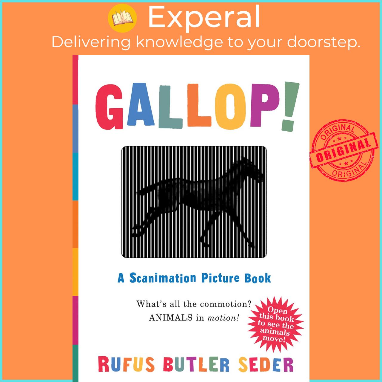 Hình ảnh Sách - Gallop! by Rufus Butler Seder (US edition, hardcover)
