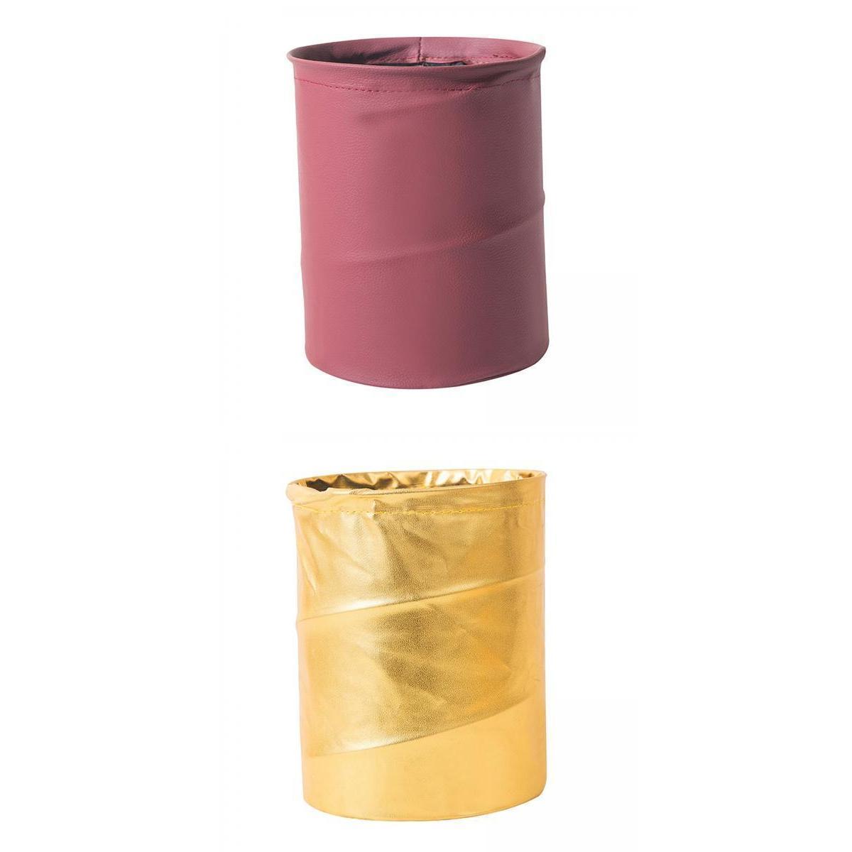 Car Trash can artificial Garbage Bin Waste Basket Rubbish Bin for Truck
