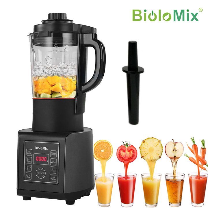 Máy làm sữa hạt đa năng thương hiệu gia đình Biolomix H5300, 8 chức năng nấu đa dạng, dễ dàng vệ sinh tháo lắp- Hàng chính hãng