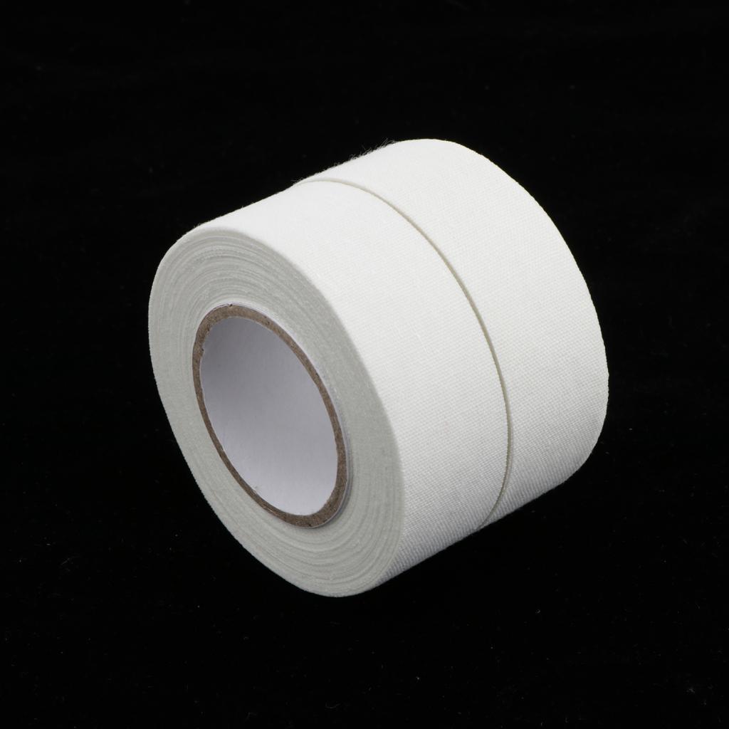 2Rolls Wearproof Skid Resistance Sports Ice Hockey Stick Tape Black