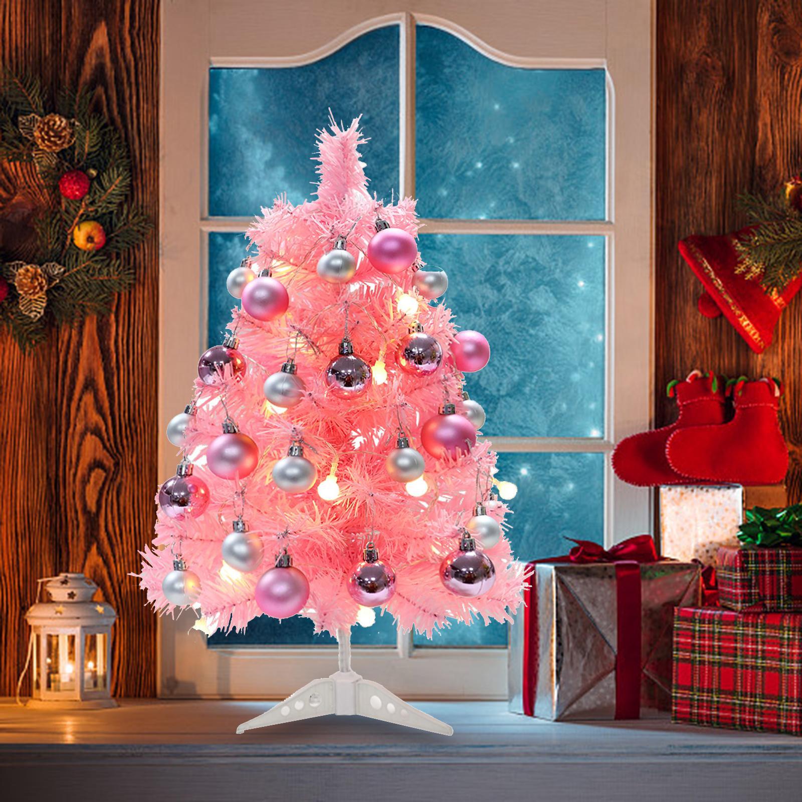 Cây Thông Noel Mini Bông Tuyết Trang Trí Giáng Sinh
