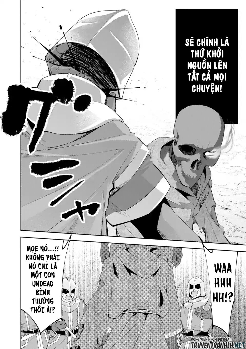 tôi, hiền nhân bị xử tử hình, đã được tái sinh lại thành một lich, và chiến tranh xâm lược bắt đầu chapter 2 2