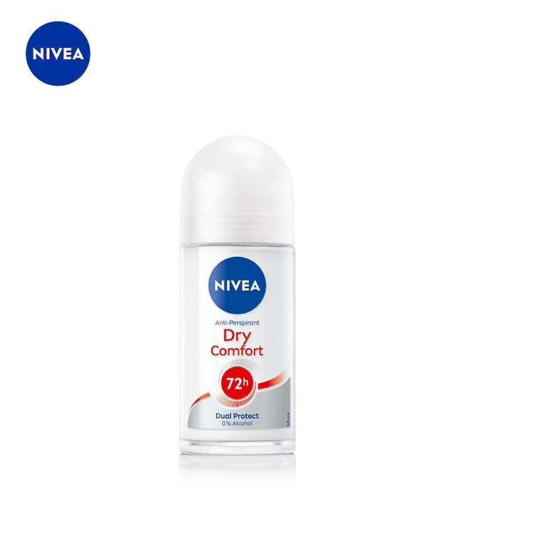 Lăn Ngăn Mùi NIVEA Khô Thoáng Mịn Màng (50ml) - 81611