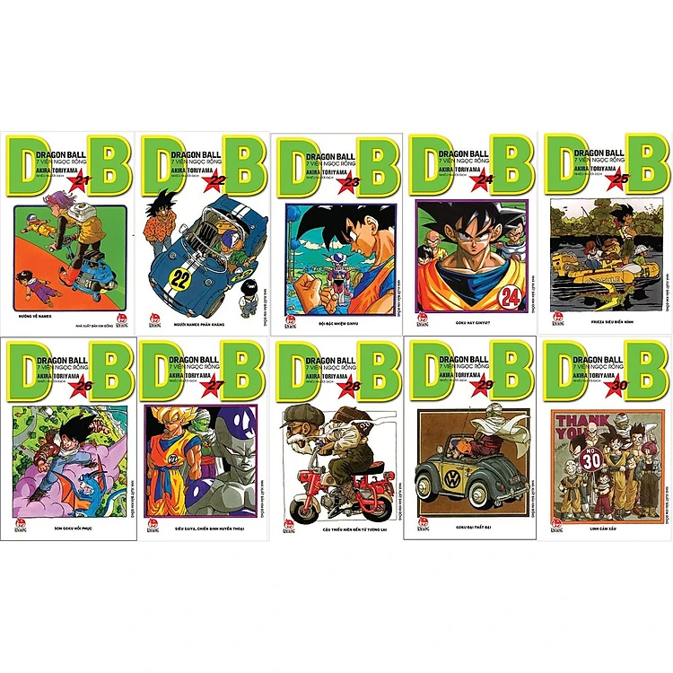 Trọn Bộ 42 tập Dragon Ball - 7 Viên Ngọc Rồng